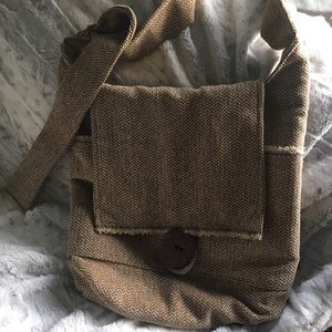 Beautiful handmade messenger style bag